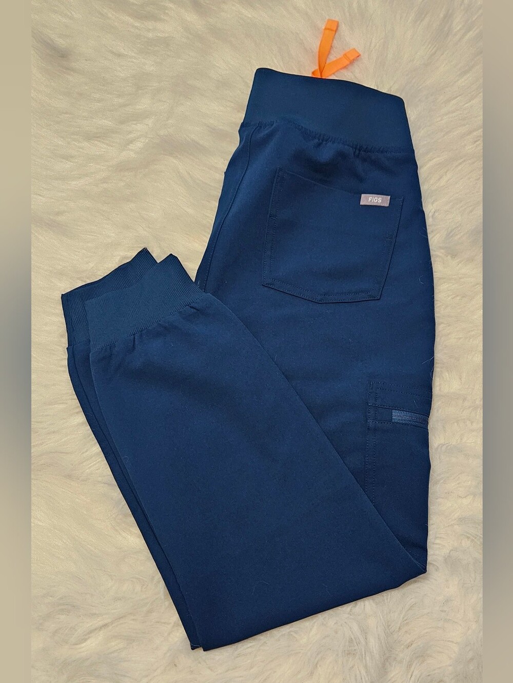 Figs Women's Navy Cargo Jogger Pants